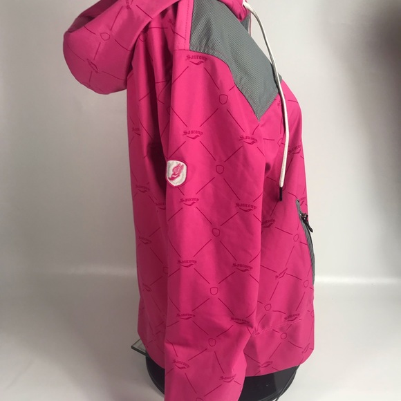 SauconyPink Full-ZipRunning/Cycling Jacket - Picture 4 of 7